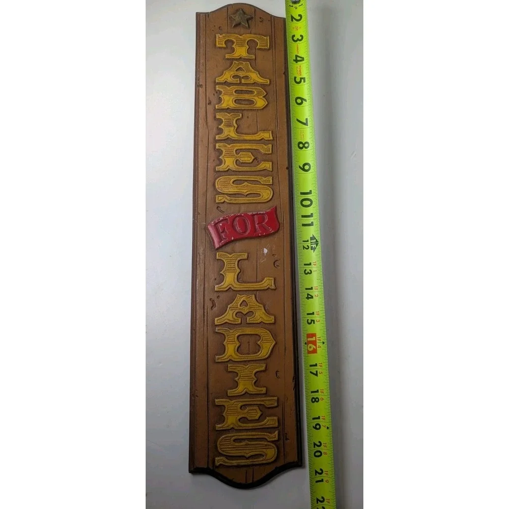 Wall Plaque Sign 